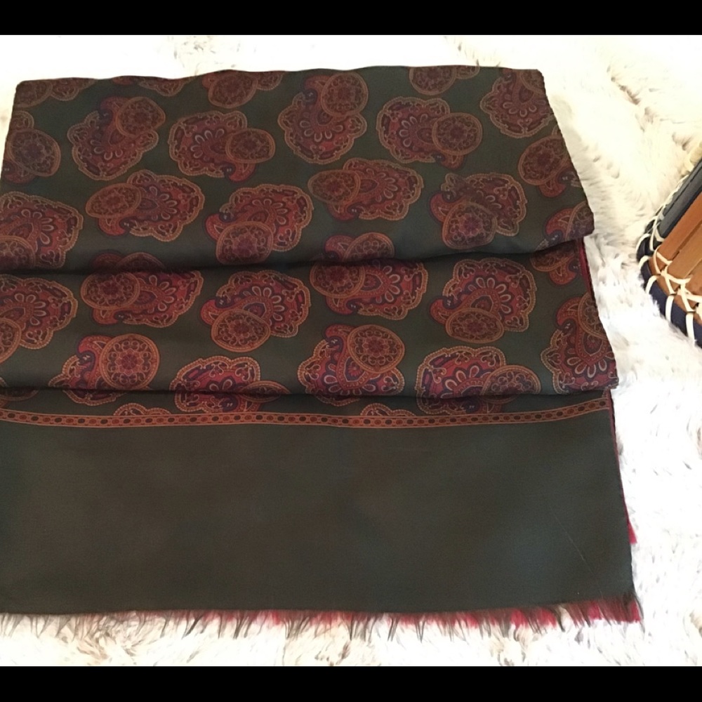 Vintage Scarf Reversible